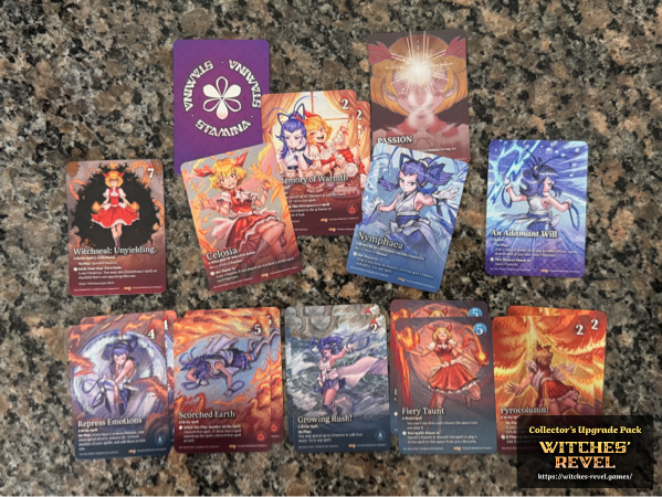 Photo: Contents of Collector's Upgrade Pack